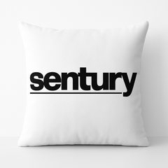 Sentury Logo Couch Pillow