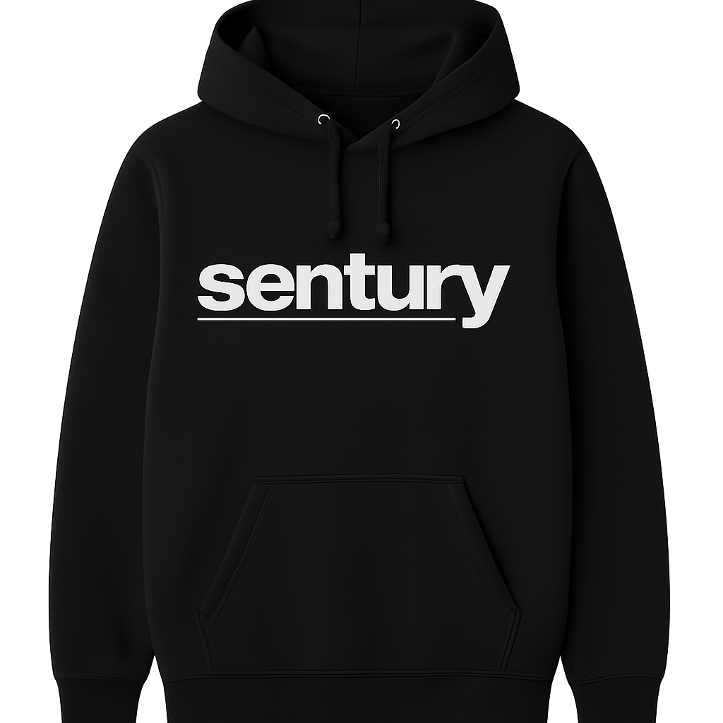 Sentury Black Hoodie